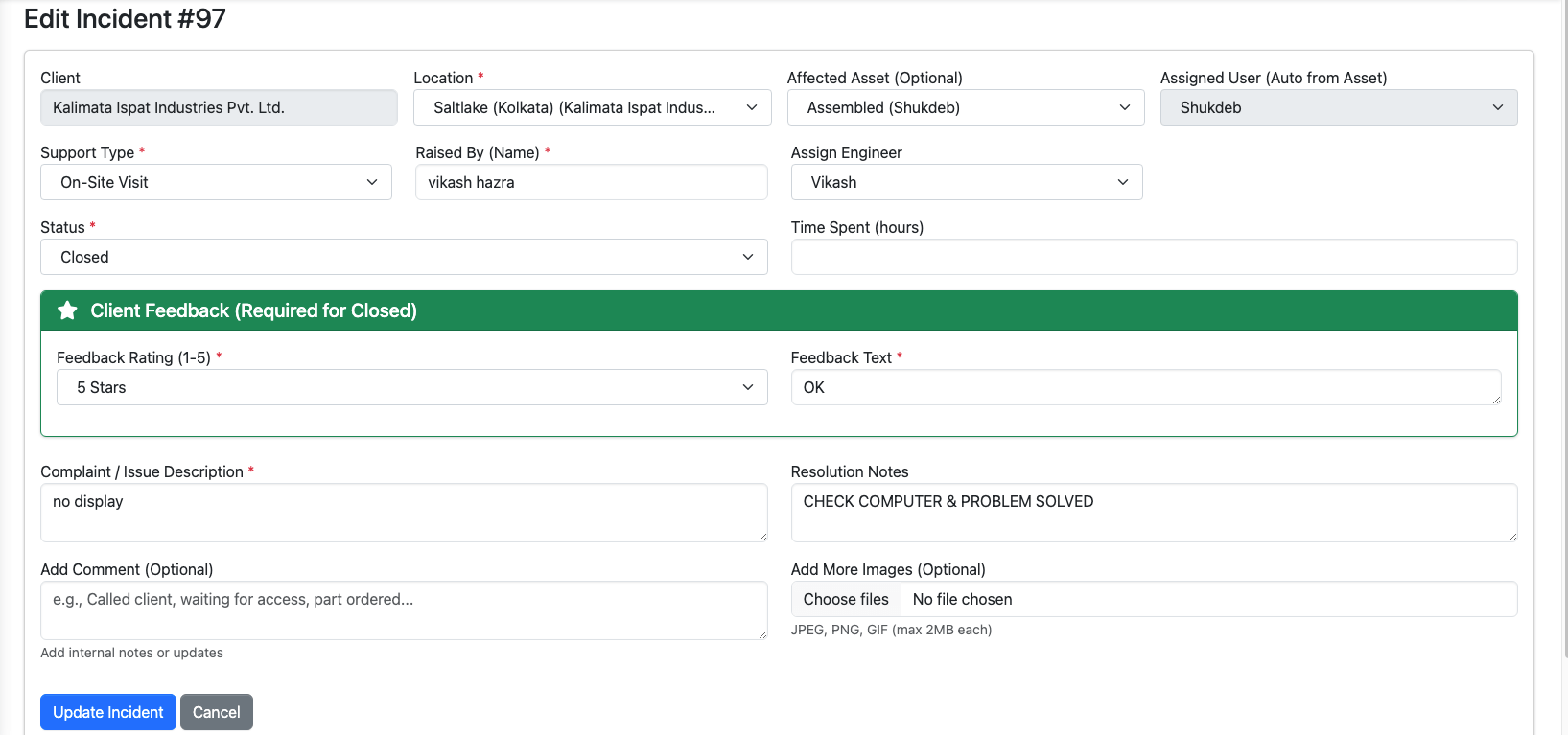 Escalation & SLA Tracking
